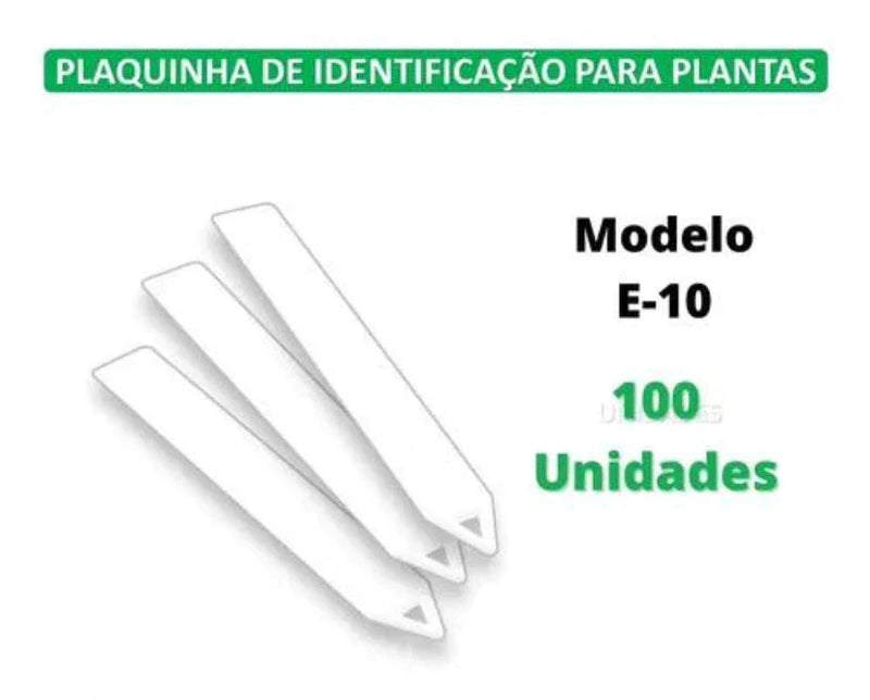 Plaquinhas de Identificação para Plantas