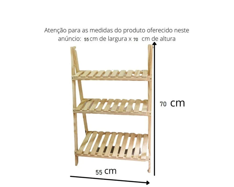 Floreira de Madeira para Jardim Vertical e Organização de Plantas